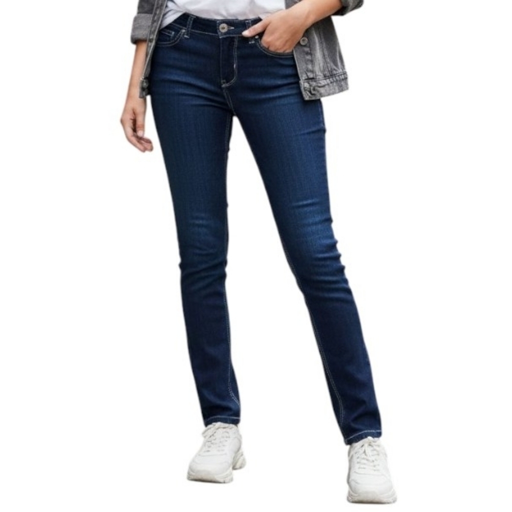 Super Skinny Blue Jeans 7